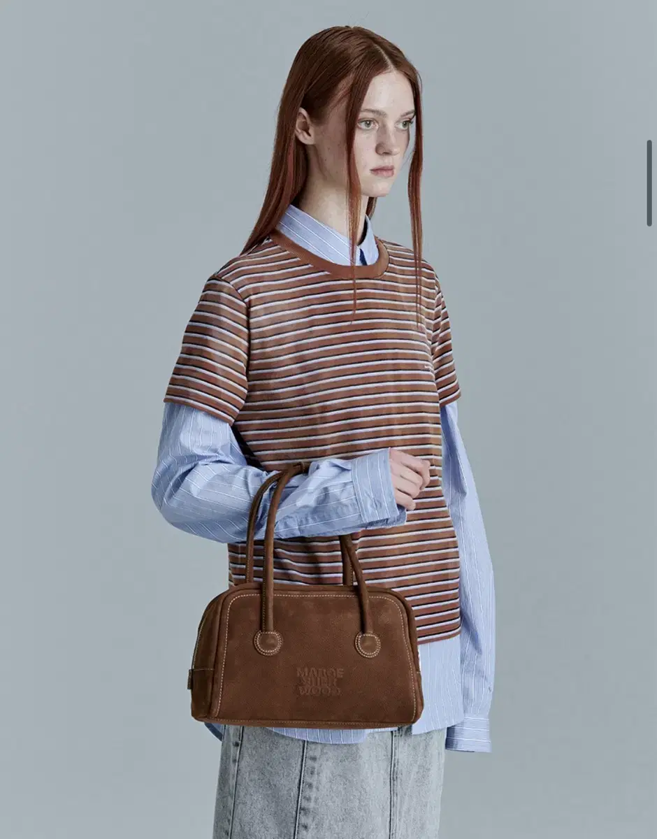 마지셔우드 SOFT TOTE chestnut nubuck 가방